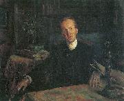 Lovis Corinth Portrait of Gerhart Hauptmann painting